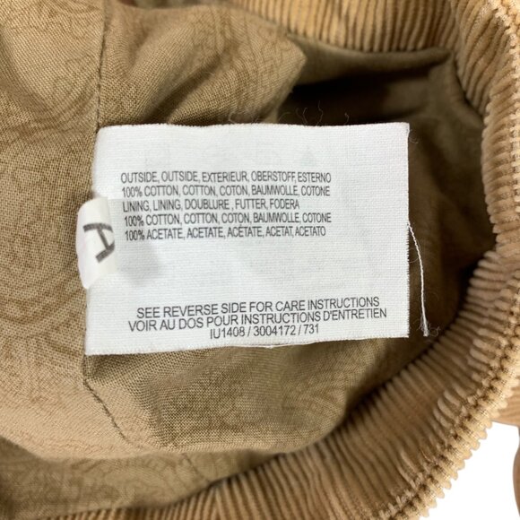 Esprit retro tan corduroy belted light weight elbow patches Jacket size 6 - Picture 5 of 13